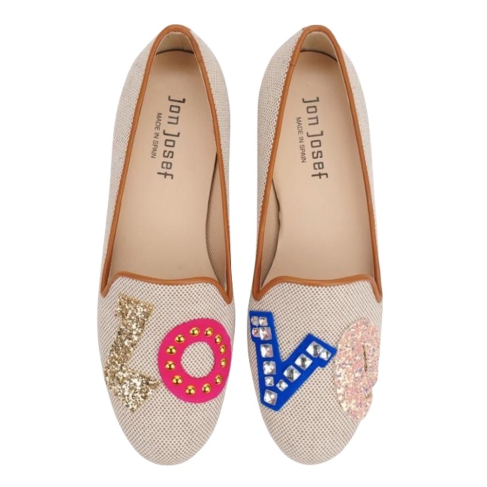 Jon Josef Gatsby Love Flats Size 8